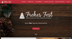 Desktop Screenshot of frohesfest.net